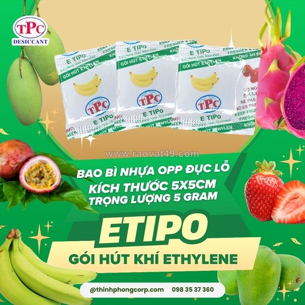 Túi hút ethylene: giải pháp bảo quản sau thu hoạch tối ưu cho thanh long, xoài và sầu riêng