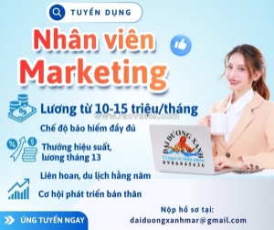 Tuyển gấp 01 content creator thu nhập 10-15 triệu/tháng