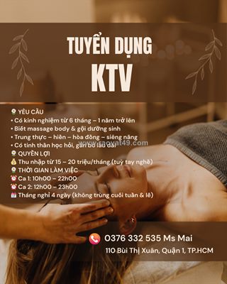 Tuyển kỹ thuật viên quận 1