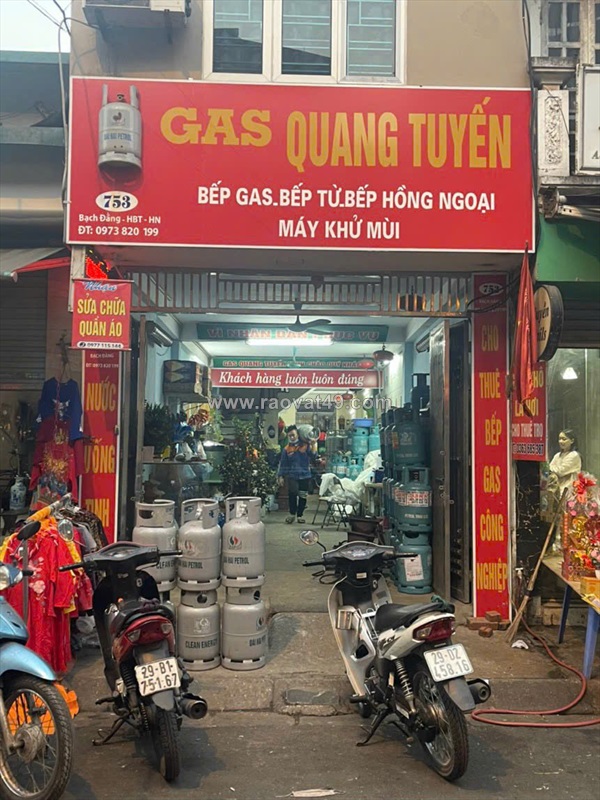 Tuyển nhân viên giao gas phường hồng hà