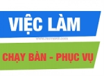 Tuyển nhân viên thu ngân, phục vụ