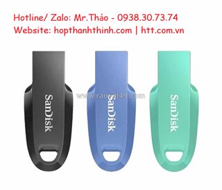 Usb 3.2 sandisk ultra curve cz550 128gb – nhỏ gọn, tốc độ cao, lưu trữ tiện lợi