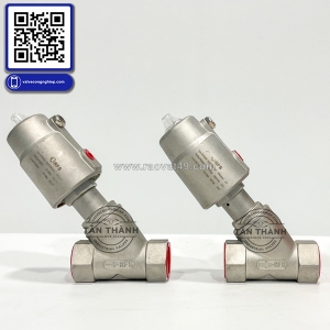 Van xiên inox khí nén nối ren rfs – giải pháp tối ưu cho hệ thống tự động hóa công nghiệp