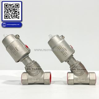 Van xiên inox khí nén nối ren rfs – giải pháp tối ưu cho hệ thống tự động hóa công nghiệp