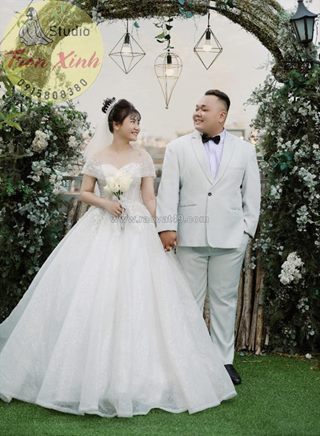 Váy cưới bigsize tôn dáng nàng dâu