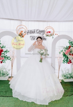 Váy cưới plussize giấu dáng đỉnh, mặc là xinh