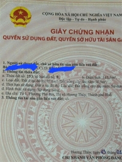 Vị trí đẹp – giá tốt  – chính chủ cần bán nhanh lô đất mặt tiền trưng nữ vương