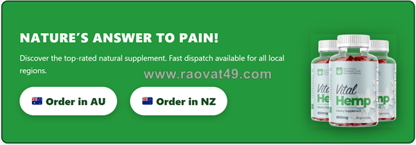 Vital hemp gummies new zealand review – natural balance