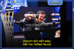 Vitality hủy diệt navi, tiếp tục thống trị cs2