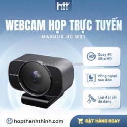 Web cam họp trực tuyến maxhub uc w31 – hình ảnh sắc nét, họp online chuyên nghiệp