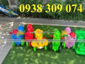 Xe chòi chân mầm non,bập bênh nhựa mầm non,bập bênh đôi nhựa