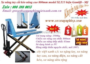 Xe đẩy 200kg 4 bánh gấp gọn