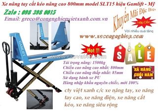 Xe nâng tay dùng trong kho hàng thương mại điện tử