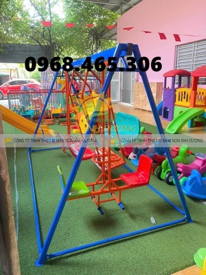 Xích đu mầm non, xích đu trẻ em ngoài trời giá rẻ