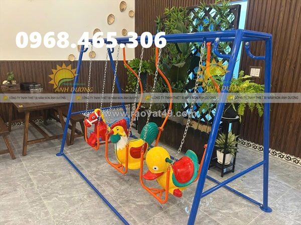 Xích đu mầm non, xích đu trẻ em ngoài trời giá rẻ