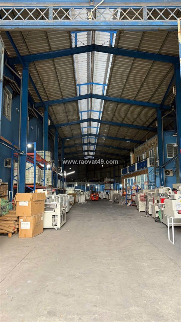 Xn101 cho thuê mb kinh doanh - nhà xưởng sản xuất 1500m2, khung thép tiền chế