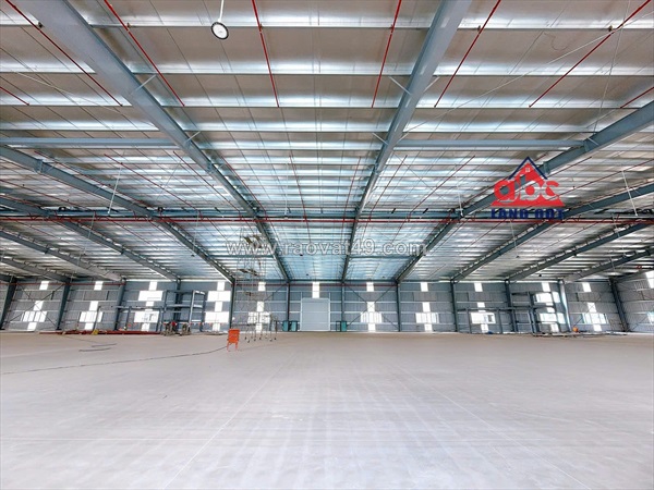Xt044 cho thuê nhà máy sản xuất xây dựng mới 100% pccc sprinkler, kết cấu kiên