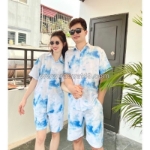 Xưởng in may ababa chuyên sỉ lẻ set đồ đi biển cho gia đình, đồng phục nhóm, team building tại hà nội