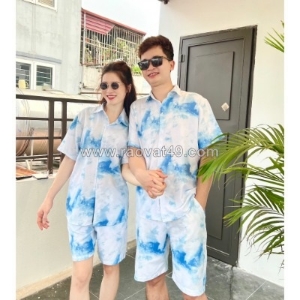 Xưởng in may ababa chuyên sỉ lẻ set đồ đi biển cho gia đình, đồng phục nhóm, team building tại hà nội