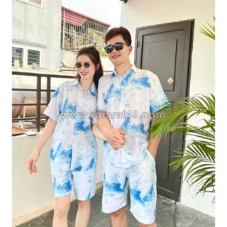Xưởng in may ababa chuyên sỉ lẻ set đồ đi biển cho gia đình, đồng phục nhóm, team building tại hà nội