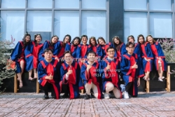 Xưởng may áo tốt nghiệp mầm non mẫu giáo