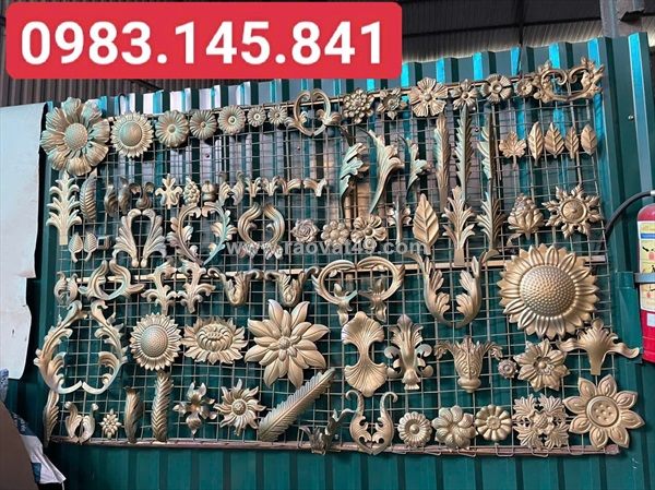Xưởng sản xuất xỏ gang trang trí giá tốt