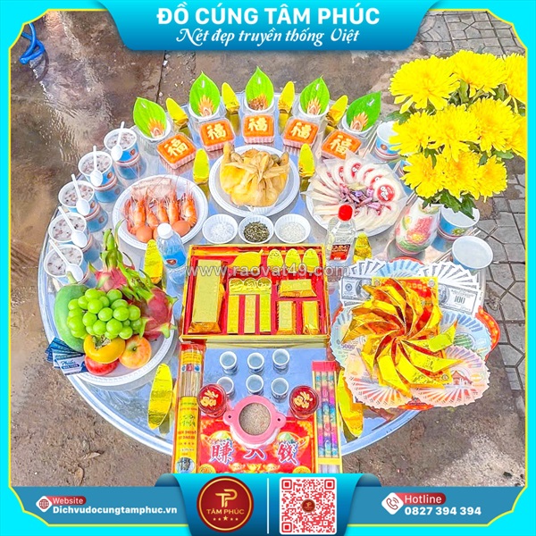 Ý nghĩa mâm cúng đất đai trong tín người người việt