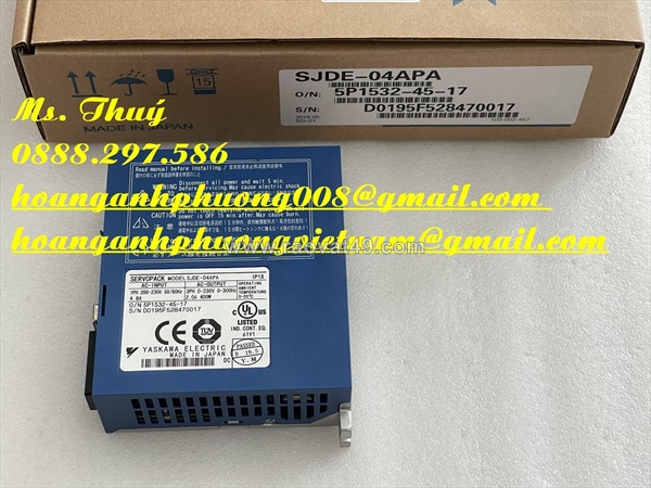 Yaskawa sjde-04apa - new driver - hoàng anh phương