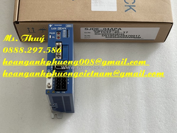 Yaskawa sjde-04apa - new driver - hoàng anh phương