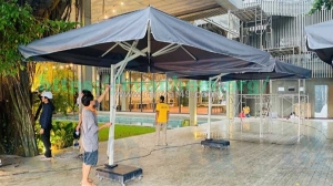 7 mẫu dù che nắng quán cà phê đẹp hút hồn thực khách từ cái nhìn đầu tiên.