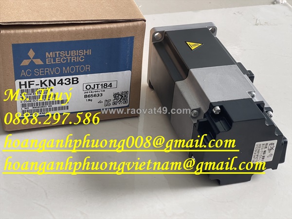 Ac servo motor hf-kn43b mitsubishi - thiết bị tự động hoá giá tốt