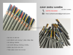 Altek kabel – cáp điều khiển nhiều lõi cho hệ thống tự động