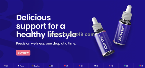 Alvian france  & belgique review – soutien liquide quotidien