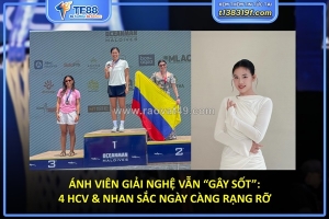 Ánh viên giải nghệ vẫn “gây sốt”: 4 hcv & nhan sắc ngày càng rạng rỡ