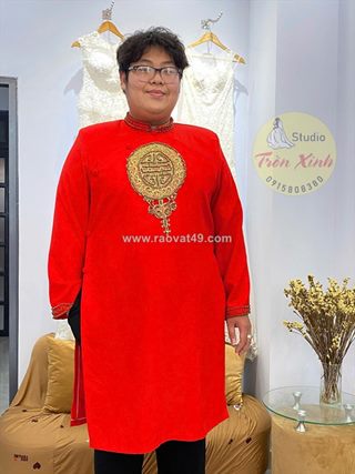 Áo dài cưới plussize – nhẹ nhàng, dễ mặc, dễ đẹp