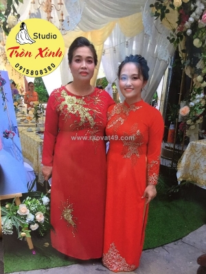 Áo dài sui gia plussize – sang trọng, phù hợp mọi dáng