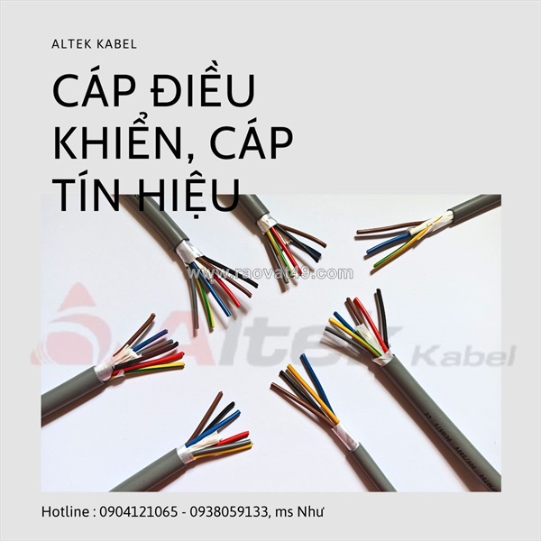 Bán cáp điều khiển công nghiệp dùng cho tủ điện và máy móc