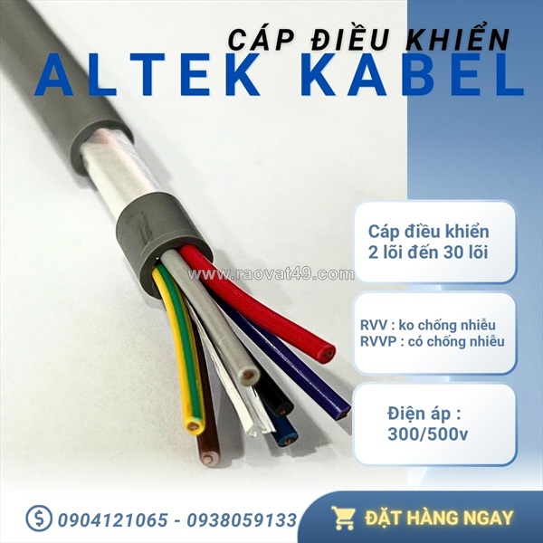 Bán cáp điều khiển công nghiệp dùng cho tủ điện và máy móc
