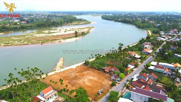 Bán đất thổ cư view sông nam sông vệ – giá 4.6tr/m²