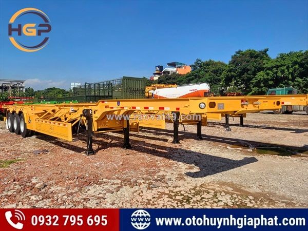 Bán mooc cổ cò cimc huajun 3 trục 45 feet sản xuất 2026