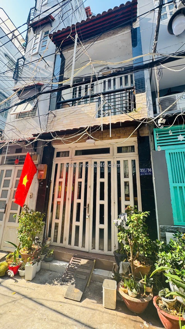 Bán nhà 1 trệt 1 lầu 331/36 tôn đản phường khánh hội q4