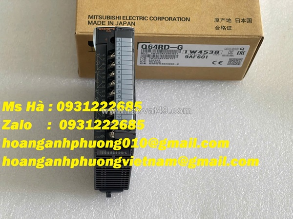 Bán nhanh dòng mô đun melsec q series q64rd-g mitsubishi