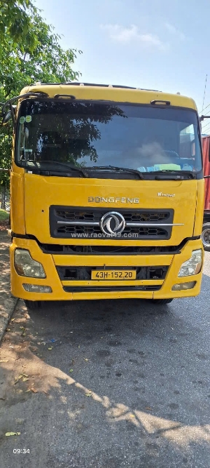 Bán xe dongfeng hoàng huy 3 chân cầu thật – sx 2015