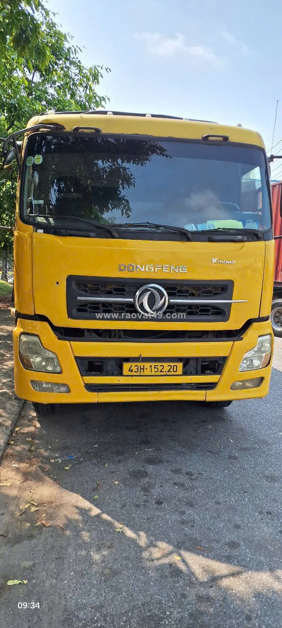 Bán xe dongfeng hoàng huy 3 chân cầu thật – sx 2015