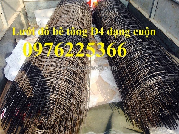 Bảng giá lưới thép hàn d3, d4, d5, d6, d8, d10