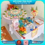 Bí ẩn đằng sau gạo muối trong mâm cúng mụ truyền thống