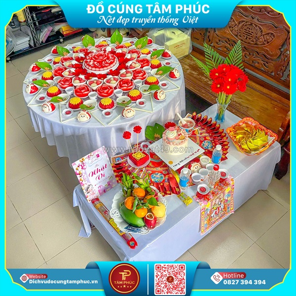 Bí ẩn đằng sau gạo muối trong mâm cúng mụ truyền thống