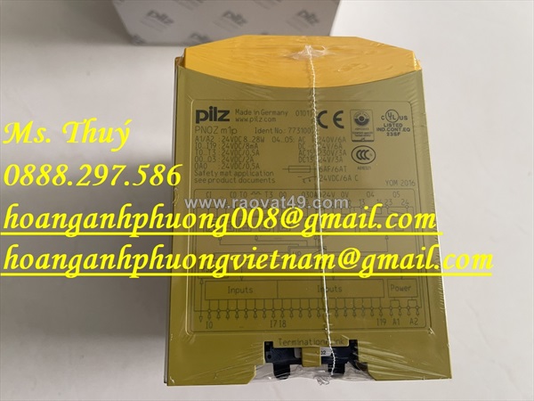 Bộ điều khiển an toàn pilz pnoz m1p 773100 - hàng nhập