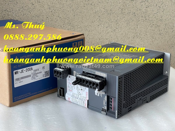 Bộ điều khiển hiệu suất cao mr-je-200b của mitsubishi
