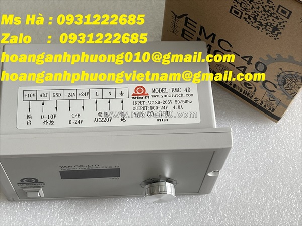 Bộ điều khiển lực căng emc-40 yan - công ty hoàng anh phương